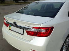 Спойлер Toyota Camry 50, 55 2011-2017 EU Лип (стеклопластик, под покраску)