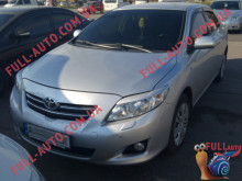 Реснички на фары Toyota Corolla 2007-2010 До рестайлинг (стеклопластик, под покраску)