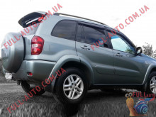 Спойлер Toyota RAV4 00-06 ДСТ (стеклопластик, под покраску)