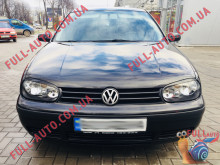 Реснички на фары Volkswagen Golf 4 1997-2003 (стеклопластик, под покраску)