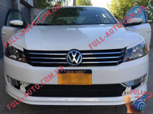 Реснички на фары Volkswagen Passat B7 2010-2015 Америка (стеклопластик, под покраску)