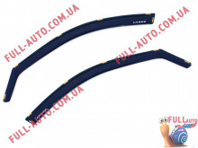 Ветровики Daewoo Lanos Вставные Хэтчбек  (AV Tuning)