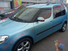 Ветровики Skoda Roomster 2006- (Cobra Tuning)